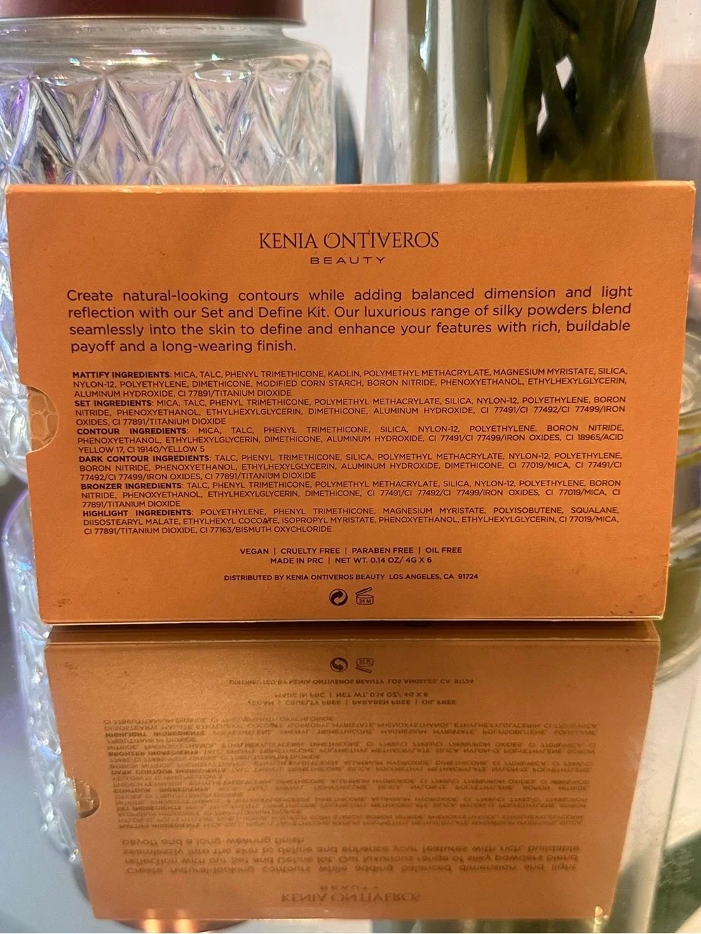 Kenia Ontiveros Beauty Set and Define Face Palette Contour Bronzer Highlight NEW